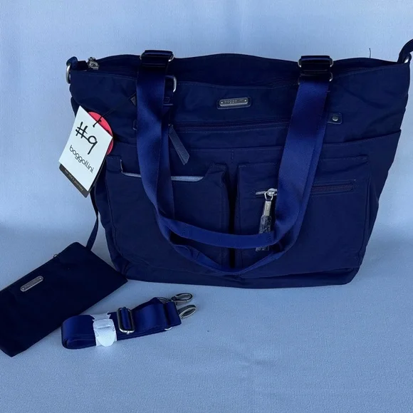 Baggallini Navy Anyday Shoulder Bag - Picture 1 of 3